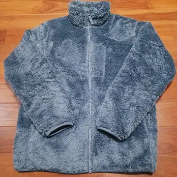 유니클로 플리스 자켓 집업 S 사이즈 네이비 계열