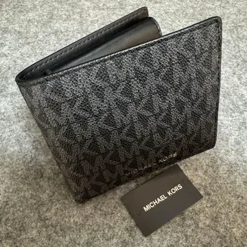 MICHAEL KORS 접이식 지갑 블랙 마이클코어스