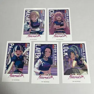 뱅드림 RAISE A SUILEN PANDEMONIUM 미니 브로마이드