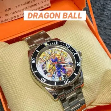 [레어] 미사용 드래곤볼 손목시계 사용설명서 박스 포함