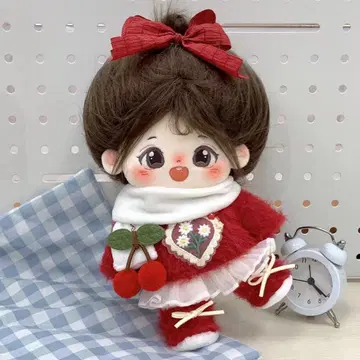 20cm 봉제 인형용 옷 갈아입기 활 옷 6세트