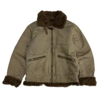 보아 라이닝 플라이트 자켓 카키 남성용 M