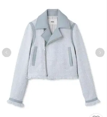 FURFUR 퍼퍼 트위드MIX 라이더스 프린지 자켓 새상품급