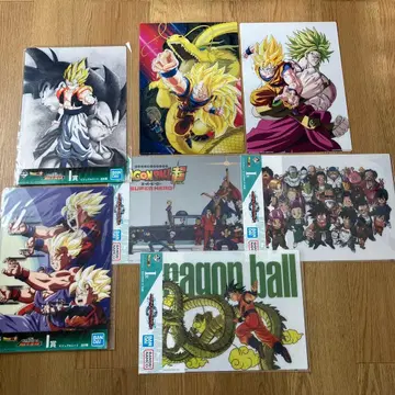 드래곤볼 제일복권 비주얼 보드 비주얼 시트