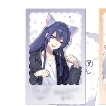 완냥days 폴라로이드풍 카드 나가오 케이 노멀 레어 세트