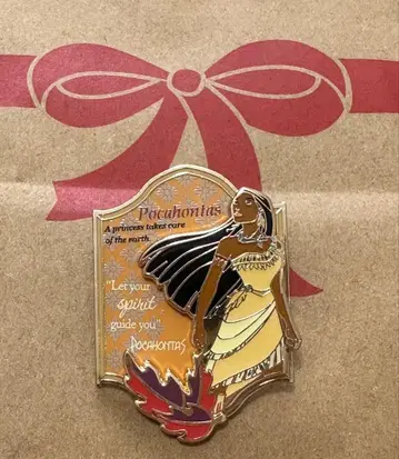 홍콩 디즈니 핀 배지 핀 트레이딩 포카혼타스