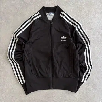 아디다스 트랙 자켓 저리 자수 로고 구제 의류