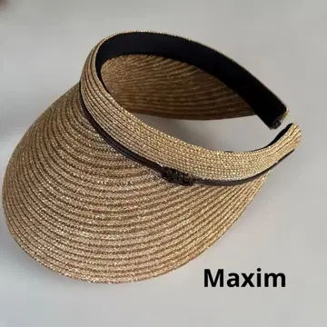 백화점 구매 [ Maxim ] 맥신 FAVORIE 밀짚 선바이저