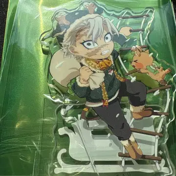 귀멸의 칼날 크리스마스 아크릴 스탠드 시나즈가와 사네미