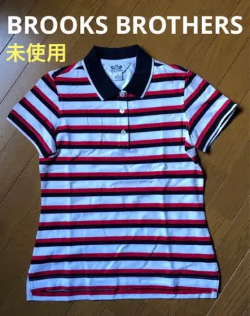 브룩스브라더스 보더 피케 셔츠 미사용
