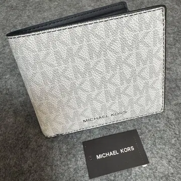 MICHAEL KORS 접이식 지갑 화이트 마이클코어스