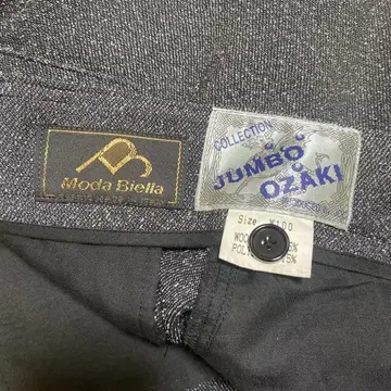 점보 오자키 컬렉션 슬랙스 새상품급 이탈리아제