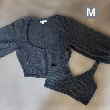 유니클로 마메쿠로구치 니트 M