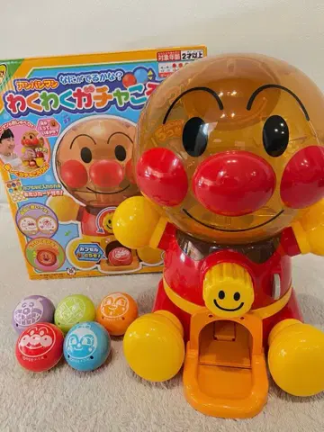 호빵맨 두근두근 가챠 데굴데굴