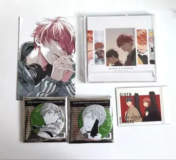 [ 묶음 판매 ] 기븐 캔뱃지 엽서 달력 폴라로이드 세트