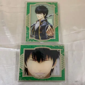 총 2종 세트 아크릴 보드 은혼 캐릭터 팝 스토어 히지카타제 가라폰 A상