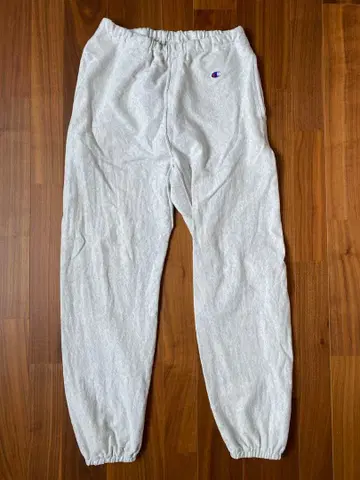 Champion Reverse Weave 스웨트 팬츠 M 사이즈 그레이
