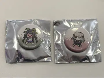 단간론파 15주년 페스티벌 캔뱃지 나나미 치아키 브라운 기둥 전코