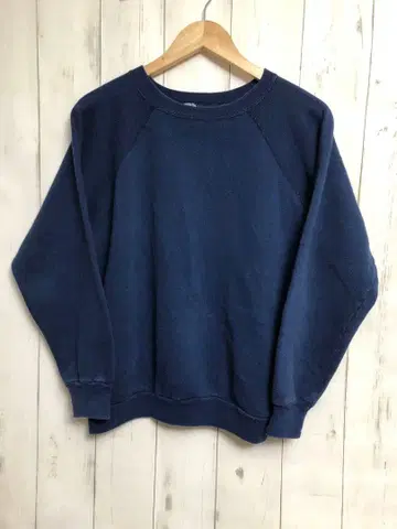 80s tultex 맨투맨 래글런 슬리브 무지 USA제 XL s35