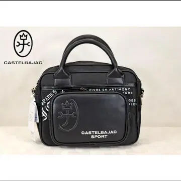 까스텔바작 PE 캔버스 인조 가죽 사용 숄더 토트백