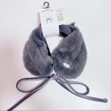 시마무라 디즈니 귀달린 이어머플러 귀도리 신데렐라 루시퍼