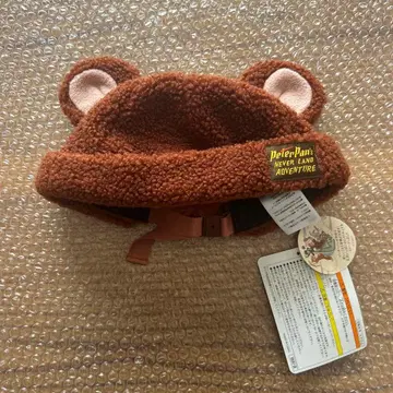 디즈니 피터팬 잃어버린 아이들 팬캡 브라운 곰 귀 포함