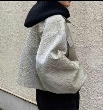 amerivintage KNITHOODIEAPRONVEST