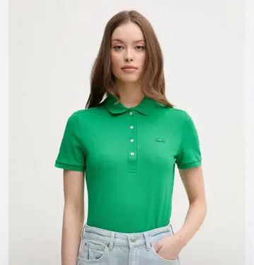 라코스테 슬림핏 피케 셔츠