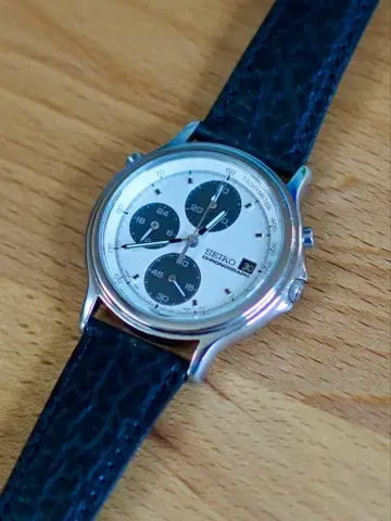 세이코 크로노그래프 [ 7T27-6A00 ] 팬더 가동 앤티크