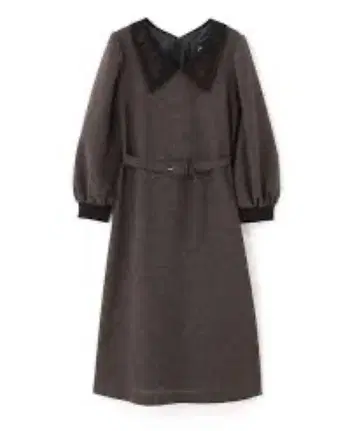 JILL byJILLSTUART 라메 트위드 옷깃 원피스