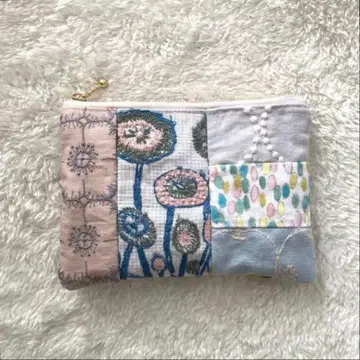 미나 페르호넨 양면 패치워크 핸드메이드 파우치