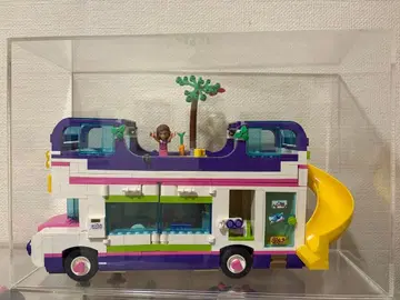 [ 아크릴 케이스 포함 ] 레고 프렌즈의 신나는 해피 버스 #41395