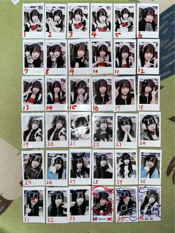 제파짱 폴라로이드 사진 36장 세트