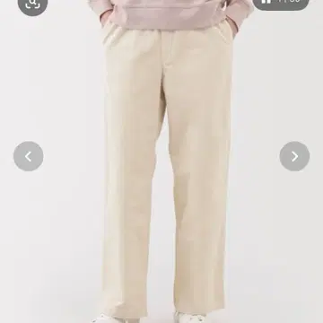 스트레치 코듀로이 이지 팬츠 무인양품