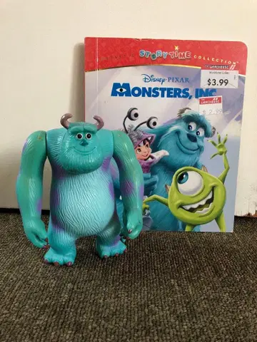 몬스터 주식회사 키티 피규어 외국도서 그림책 2세트