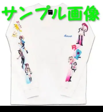 포켓몬 로켓단 긴팔 티셔츠 L 면 100%