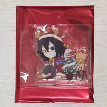 귀멸의 칼날 크리스마스 아크릴 스탠드 아크스타 이구로 오바나이