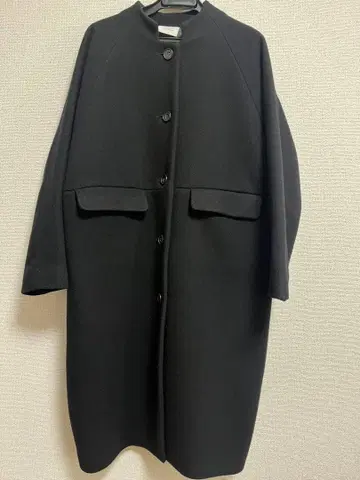 yuni 하이넥 돌먼 코트 super100