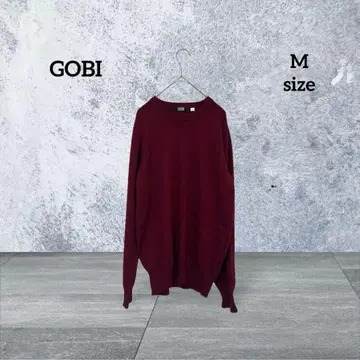 [ GOBI 고비 ] 몽골리안/니트/스웨터/캐시미어 100%/심플/M