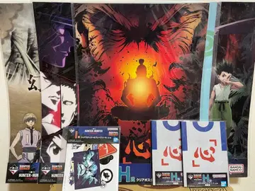 [ 미사용 새상품 ] 제일복권 HUNTER x HUNTER 하위상 세트