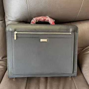 [일본제] ROBERTSTOCK newyork 비즈니스 백 블랙 나뭇결