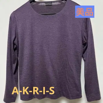 A-K-R-I-S 캐시미어 실크 풀오버 니트 10호