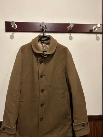 A DAY IN THE LIFE 캐시미어 혼방 스텐카라 코트 XL