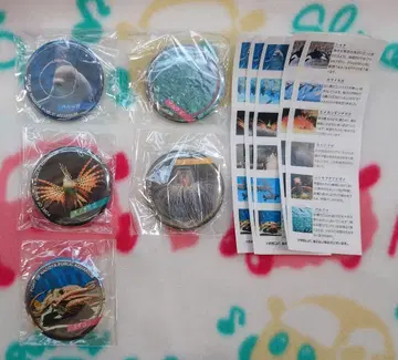 나고야항 수족관 가챠 캔뱃지