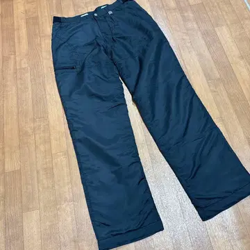 [ 1,2회만 ] Black&White 안감 부착 나일론 팬츠