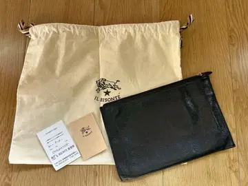 일비종떼 파우치 플랫 지퍼 파우치 클러치백