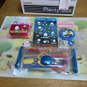 산리오 포차코 스탬프 세트 레트로 외 세트 ~ BOX48