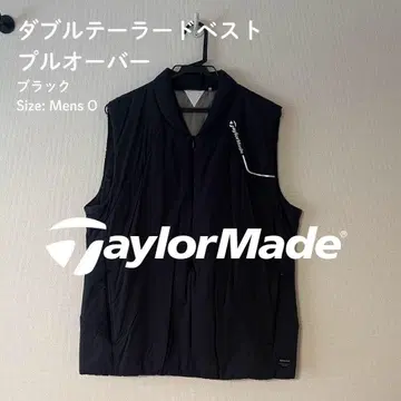 TaylorMade 더블 테일러드 베스트 남성용 O 블랙