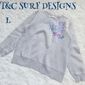 [타운앤컨트리] 라메 속기모 로고 프린트 자수 로고 트레이닝복 L