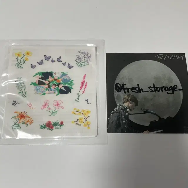 방탄소년단 머치박스 2 타투 스티커 BTS Merch Box